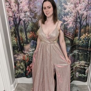 Lulu's Size 2 Sparkle Dress